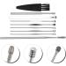 iplusmile Ear Wax Removal Kit - Stainless Steel 3 Sets Ear Pick & Earwax Removal Tools with Brush and Box - Buy Online on GoSupps.com