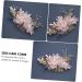 minkissy 1 Pc Comb Flower Hair Accessories Bridal Headpiece Hair Decorations Exquisite Headwear Hair Accessory Handmade Hair Decor Flower Hair Decor Hairpin Fabric Bride The Flowers - Buy Online on GoSupps.com