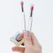Yabauuop Lip Gloss Brush Applicator Silicone | Reusable Lip Balm Applicator Portable Silicone Lip Brush Lip Gloss Balm Applicator Eyeshadow Lip Scrub Brush Applicator Lip Applicators - Buy Online on GoSupps.com
