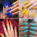 MIZHSE Poly Gel Nail Kit - 9 Colors Nail Extension Builder Gel Set for DIY Manicure | Long-lasting Soak Off Gel for Home Use & Gifts - Buy Online on GoSupps.com