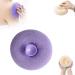 2-in-1 Sunflower Bath Ball Super Soft Sunflower Suction Cup Bath Ball Exfoliating Bath Sponge Cleaning Brush Shower Loofah Sponges Massage Bath Ball with Suction Cup (Violet)