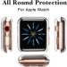GEAK for Apple Watch Case 40mm Series 6 Series 5 with Screen Protector 3 Pack Soft Transparent TPU All-Around Protective Case for iWatch Series 4 40mm (3Clear) Bright Clear/Clear/Clear 40 mm - Buy Online on GoSupps.com
