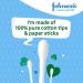 Buy Johnson's Baby Pure Cotton Buds 200 6 Pack | Soft Safe & Gentle for Babies | International Shipping Available - Buy Online on GoSupps.com