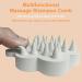 Silicone Scalp Peeling & Shampoo Brush - Massager for All Ages | Eco-Friendly Hair Care - Buy Online on GoSupps.com