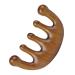 Head massage comb Gua Sha 5 wide teeth comb scraping scalp massager massage comb for hair