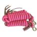 Set of 3 Green 9-Foot Nylon Lead Ropes with Leather Popper - Buy Online on GoSupps.com