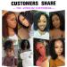 Mongolian Curly Lace Front Wig 13x4 HD Human Hair 180% Density 14inch - Best Selling Deep Kinky Curly Wig for Black Women - Buy Online on GoSupps.com