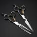 Hair Cutting Scissors 6 Inch Japan 440c Scissor Gold Tiger Handle Cut Hair Scissors Haircut Thinning Barber Cutting Shears Hairdressing Scissors Set - Buy Online on GoSupps.com
