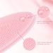 Silicone Face Scrub Pads & Cleansing Brush | Exfoliate Remove Blackheads & Makeup | Anti-Aging Massage Pads - 2 Pack - Buy Online on GoSupps.com