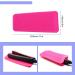 Heat-Resistant Silicone Mat Pouch for Hair Tools | Portable Styling Mat for Hair Straightener & Curler | Pink 28.6x14.2cm | Salon Supplies - Buy Online on GoSupps.com
