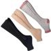 Buy Compression Socks with Zipper - High Open Toe Breathable Calf Support for Men & Women | XXL Running Compression Stockings - Buy Online on GoSupps.com