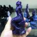 Crystal Rough 1pcs Natural Purple Cloud Mother Stone Crystal Stone Hand-Carved Lovely Mermaid Home Decoration Crafts (Color: 105MM Size: 1PCS) - Buy Online on GoSupps.com