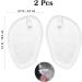 Buy Healifty Silicone Gel Insoles - 2 Pairs of Slipproof Toe Protectors for Sandals & Flip-Flops - Comfort & Support for Women - Buy Online on GoSupps.com