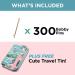 Hawwwy 300-Piece Premium Gold Bobby Pins with Cute Storage Case | Hair Pins for Kids, Girls, Women | Suitable for Thick & Thin Hair | All Hair Types - Buy Online on GoSupps.com