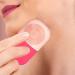 Teksome Ice Cube Face Roller - Silicone Ice Mold for Face Beauty - Food Safe Face Ice Mold for De-Puff Eye Bags Wash Face Ice Compress Pink Rose - Buy Online on GoSupps.com