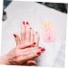 FOMIYES 4 Sets Nail Practice Holder Beauty Nail Display Training Nail Display Nail Stands for Nail Art Training Nail Racks Nail Art Holder Rack Nail Flakes Accessories Plastic - Buy Online on GoSupps.com