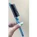 2 Pack Blue Alazco Folding Hair Brush with Mirror | Compact Travel & Gym Bag Essential - Buy Online on GoSupps.com