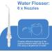 8-Piece Replacement Nozzle Set for Tacilin Oral Shower | Jet Tips Tongue Scraper & Brush Tip Accessories - Buy Online on GoSupps.com