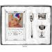 Silver Plated Christening Day Gift Set - 4-Piece in Presentation Box - Buy Online on GoSupps.com