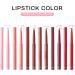  JINGLING JINGLING 6-Pack Waterproof Lip Pencils - Matte Lipstick Smudge-Proof Lip Pencil Long-Lasting Lipstick for Colored and Defined Lips - Buy Online on GoSupps.com