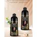 Natural Plant Extract Formula - Hair Dye Shampoo Hassle-free 30-Minute Hair Coloring He Shou Wu Ce Bai Ye & Ginger Infused Nourishing Hair Dye with Fragrant Aroma (Dark Brown 500ml) Dark Brown 1 count (Pack of 1) - Buy Online on GoSupps.com