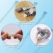 Pacifier Clip 4 Pack - Silicone Holder Clips for Boys and Girls - BPA Free Teething Toys - Perfect Baby Shower or Birthday Gift - Buy Online on GoSupps.com