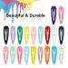 ECADY Hair Clips (100-Pack) Non-Slip Snap Barrettes for Girls Women Kids - 20 Colors, 2 Inch Standard - Buy Online on GoSupps.com