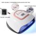 Yuejooz UV LED Nail Lamp 220W Gel Nail Lamps 57 LED Beads Quick-Drying Gel Curing Lamp Nail Dryer for Gel Nails Gel Polish Light for Home Salon with Auto Sensor 4 Timers - Buy Online on GoSupps.com