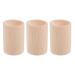 Zerodeko 3pcs Wood Aromatherapy Diffuser Round Wooden Essential Oil Diffuser Household Home Diffuser for Office Car Bedroom Living Room Wardrobe Yoga Hall