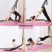 Yoga Fitness Stretching Strap - Improve Flexibility for Rehab Pilates Dance & Gymnastics | Door Flexibility Trainer (Black - Buy Online on GoSupps.com