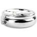 Dairy Cow Round Pill Box - 3 Compartment Portable Travel Organizer for Vitamins & Medications | Mini Decorative Purse Case - Buy Online on GoSupps.com