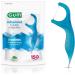 GUM ButlerWeave Dental Floss Mint 165M + GUM Advanced Care Flossers (Fresh Mint Vitamin E & Fluoride) 150 Count 1 Count (Pack of 1) Mint Waxed + Advanced Care Flossers - Buy Online on GoSupps.com
