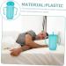 Luxshiny 2pcs Tumbler Care Lid with Handles and Straw | Water Proof | Elderly & Disabled Nursing | Bedridden Feeder | Bluex2pcs 15x12cmx2pcs - Buy Online on GoSupps.com