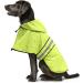 Buy Weesiber Reflective Waterproof Dog Rain Coat - Adjustable Pet Jacket with Hood for All Sizes - Light Green (L) - Buy Online on GoSupps.com