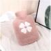 Wearable Hot Water Bottle with Cover - 500ML Mini Hot Water Bottle in Pink - Ideal Gift for Women, Seniors & Children - Buy Online on GoSupps.com