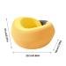 Fovolat Neck Brace - Neck Brace & Elastic Supports | Soft Foam Wraps Keep Vertebrae Stable Soft Neck Support Relieves Pressure in Spine Neck Support Brace for Travel Yellow - Buy Online on GoSupps.com