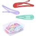 Hoxfly 30Pcs Colorful Metal Snap Hair Clips - Non-slip Small Hairpins for Toddlers & Kids - Buy Online on GoSupps.com