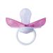 Smart Silicone Orthodontic Pacifier Size 1 for 0-6 Months - Pink Heart Design | International Shipping - Buy Online on GoSupps.com