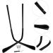 Coolhiya Universal Glasses Legs Accessories - Replacement Brillen Legs for Repair | Metal Black 13x0.5cm - Buy Online on GoSupps.com