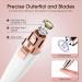ZHANGQIUXIA Precision Eyebrow Trimmer for Face 2in1 Eyebrow and Facial Hair Removal Device Electric Hair Clipper Effortlessly Remove and Shape Your Eyebrows White - Buy Online on GoSupps.com
