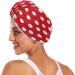 Shop Graffiti White Polka Dot Dry Hair Cap & Quick Dry Towel Set | Super Absorbent Soft & Comfortable Perfect for International Shipping - Buy Online on GoSupps.com