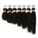 Ur Beautiful 8A Remy Human Hair Curly Bundles | 100% Brazilian Kinky Curly Hair - Natural Black 8-12 inches - Buy Online on GoSupps.com