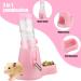 Diyife 125ml Hamster Water Bottle | Non-Drip Guinea Pig & Small Animal Dispenser - Pink - Buy Online on GoSupps.com