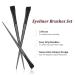 Set of 3 Fine Angled Eyeliner Brushes for Precise Eye Makeup | Ultra Thin Makeup Tool for Gel Eyeliner & Brows - Buy Online on GoSupps.com