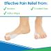 Vivesole Silicone Toe Separator for Bunions - Orthopedic Bunion Cushion and Straightener - 2 Pack - Buy Online on GoSupps.com