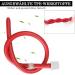 2023 New 500mm Analdusche & Enema for Intestinal Cleaning | Anal Shower with Valve | Red Klistier for Men & Women - Buy Online on GoSupps.com
