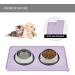 Reopet Waterproof Silicone Pet Feed Mats - Elevated Edges for Dogs & Cats - 53x37 cm Lavender - International Shipping Available - Buy Online on GoSupps.com