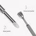 Cuticle Pusher Set 2 Piece Cuticle Pusher Nail Polishing Tool for Home - Buy Online on GoSupps.com