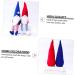 Cabilock 1pc Independence Day Doll Decor Desk Topper Shamrock Bracelet Desktop Faceless Doll Props Household Red 29x22x9cm - Buy Online on GoSupps.com