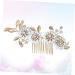 FRCOLOR Set of 2 Bridal Combs Rhinestone Hair Side Comb Bridal Hair Clips Crystal Hair Pin Hair Clip Tiara Bridal Hair Comb Wedding Headpiece Vintage Hair Accessories Flowers Headpiece - Buy Online on GoSupps.com